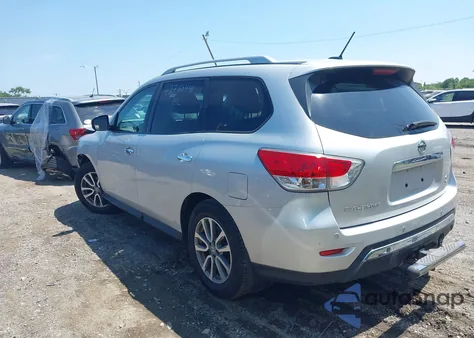 2015 Nissan Pathfinder Sv from USA, damaged, VIN 5N1AR2MM8FC719230